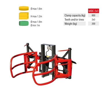 Imagen de PINZA DE BALAS MIXTAS MANITOU